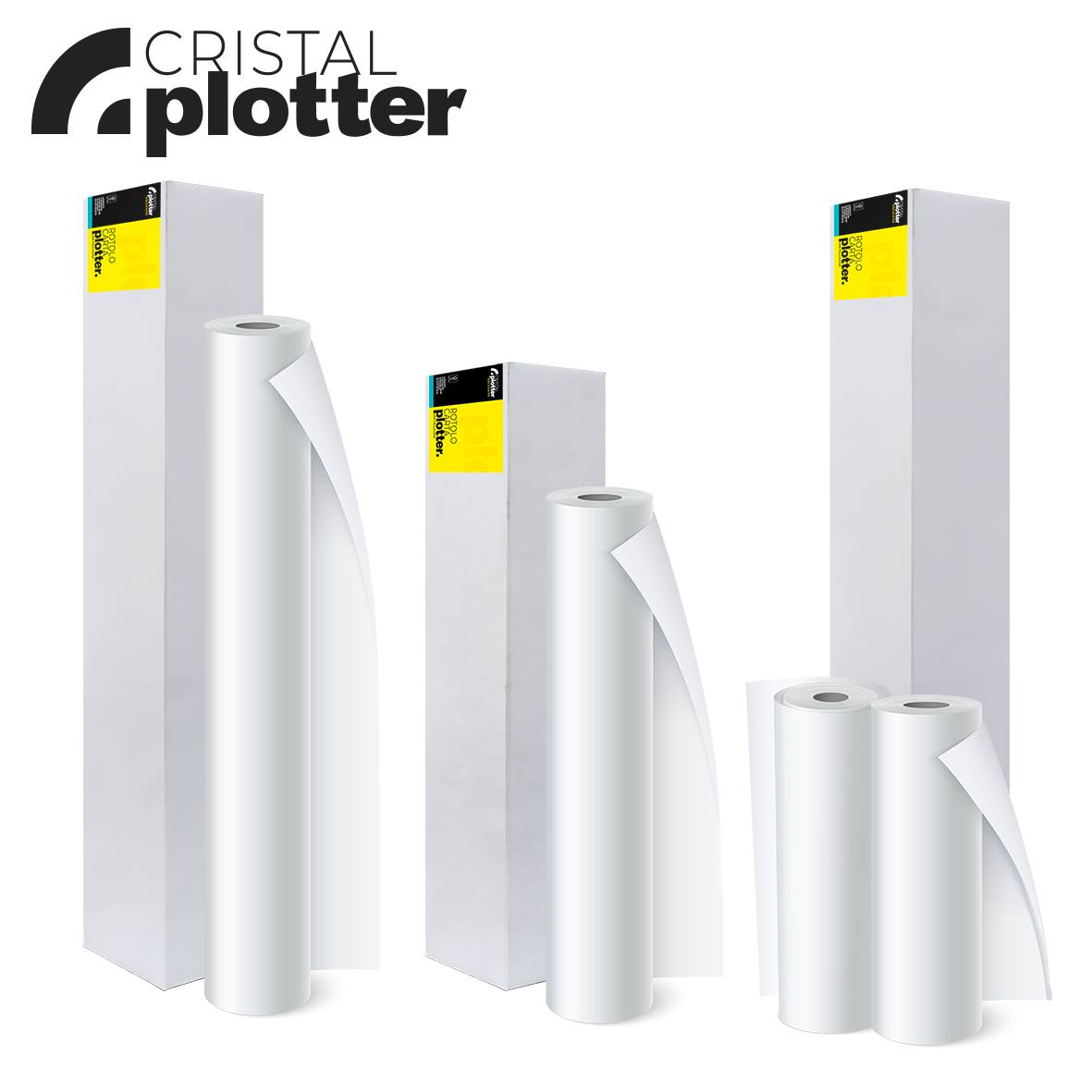 Rotoli plotter Cristal