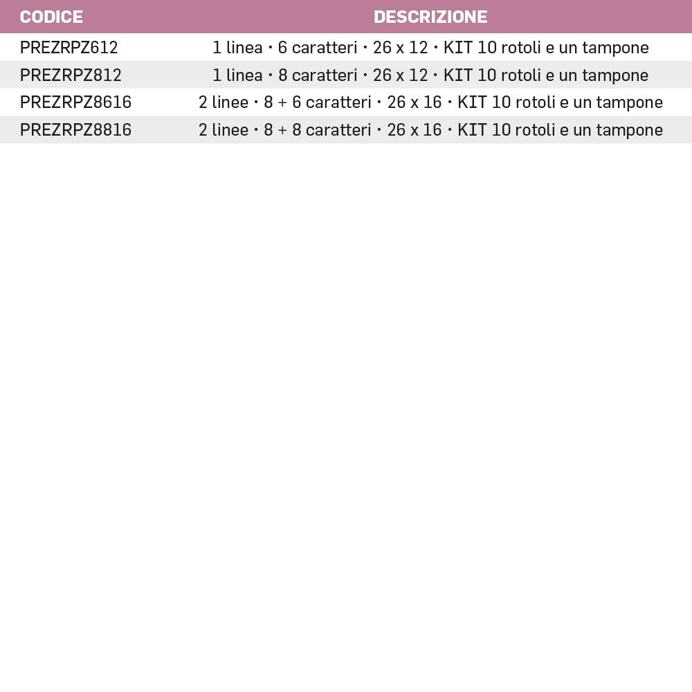 PREZZATRICI LINEA RPZ - immagine 3