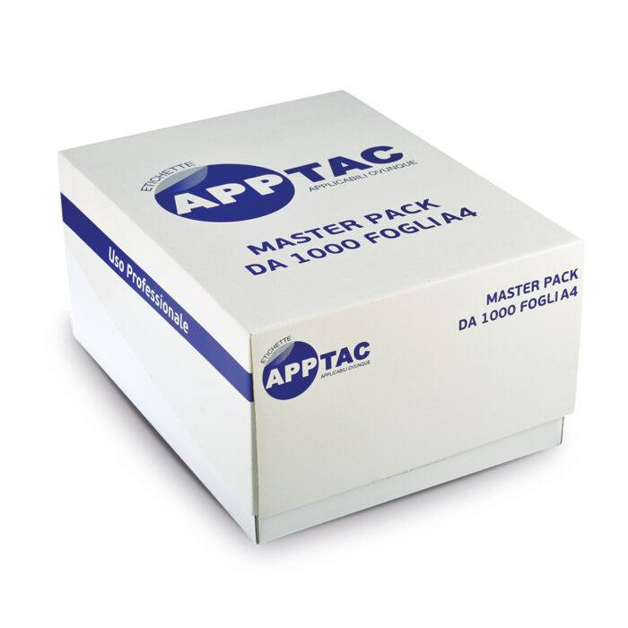 APP TAC Etichette Master Pack 1000 fogli