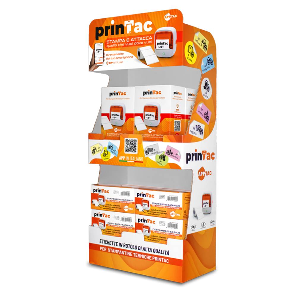 Printac – Mini Stampante Termica Wireless per Etichette - immagine 3